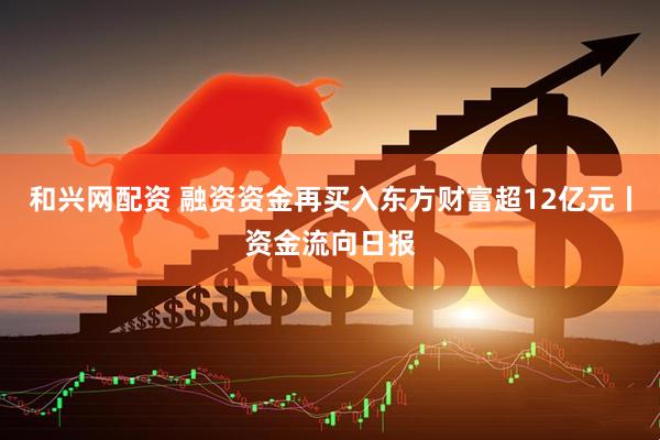 和兴网配资 融资资金再买入东方财富超12亿元丨资金流向日报